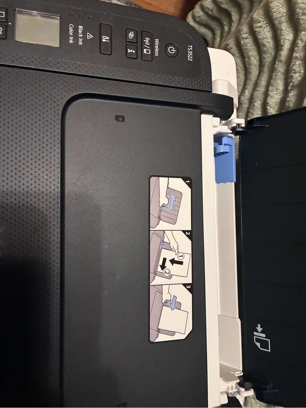 Canon PIXMA Black and White Compact Inkjet Printer never used.